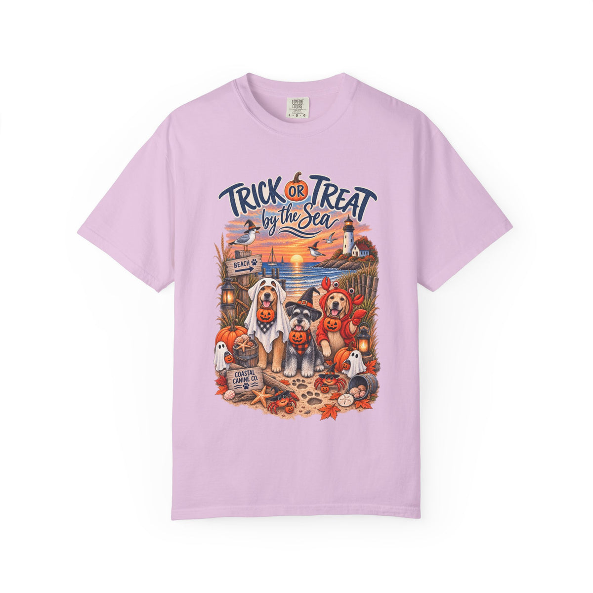 Halloween 'Trick or Treat by the Sea' T-Shirt