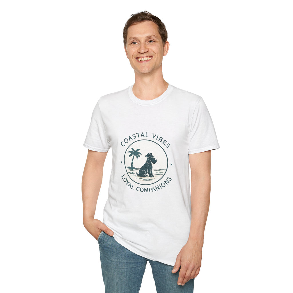 Coastal Vibes Dog T-Shirt — Loyal Companions Beach Graphic Tee