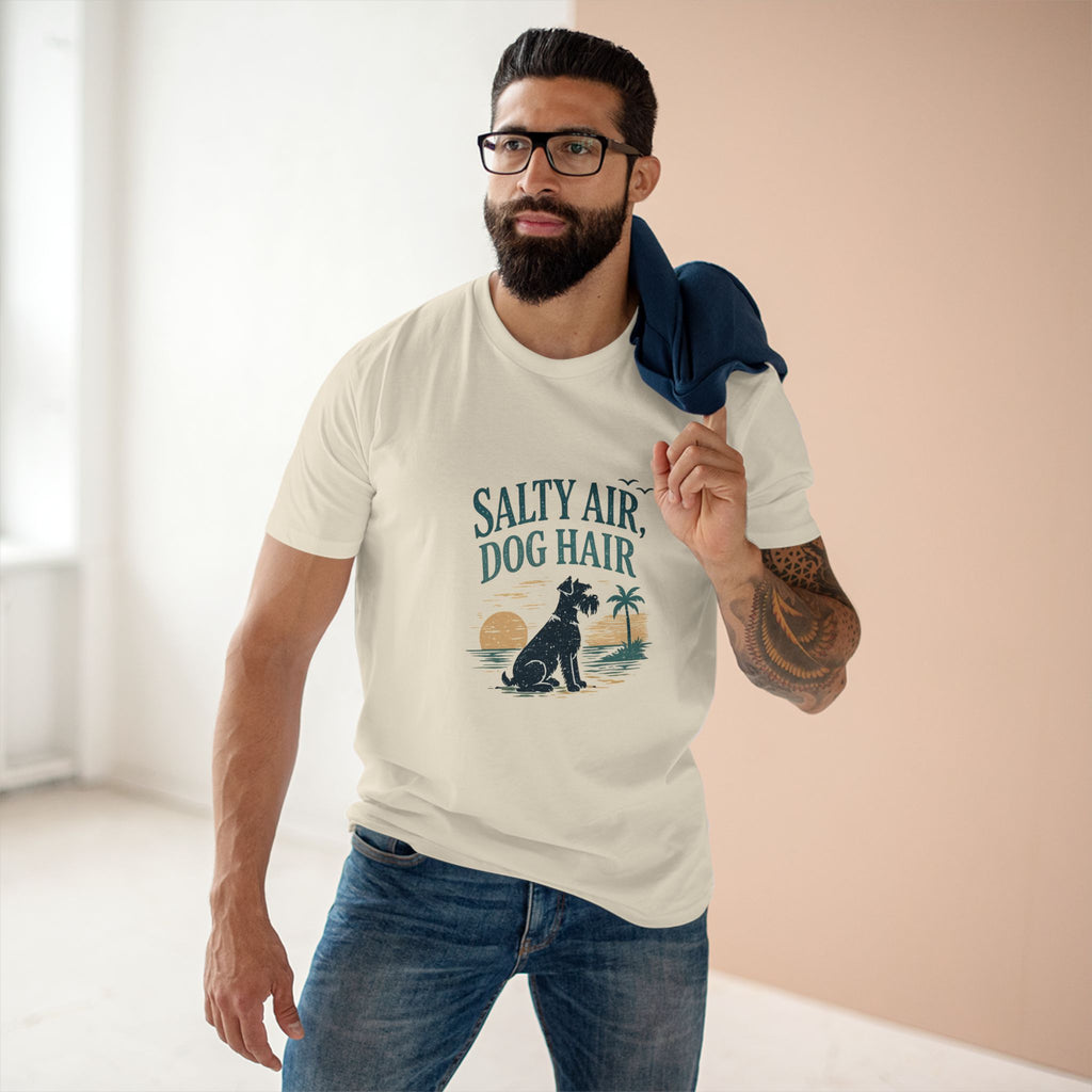 Salty Air Dog Hair Tee — Beach Dog Lover T-Shirt