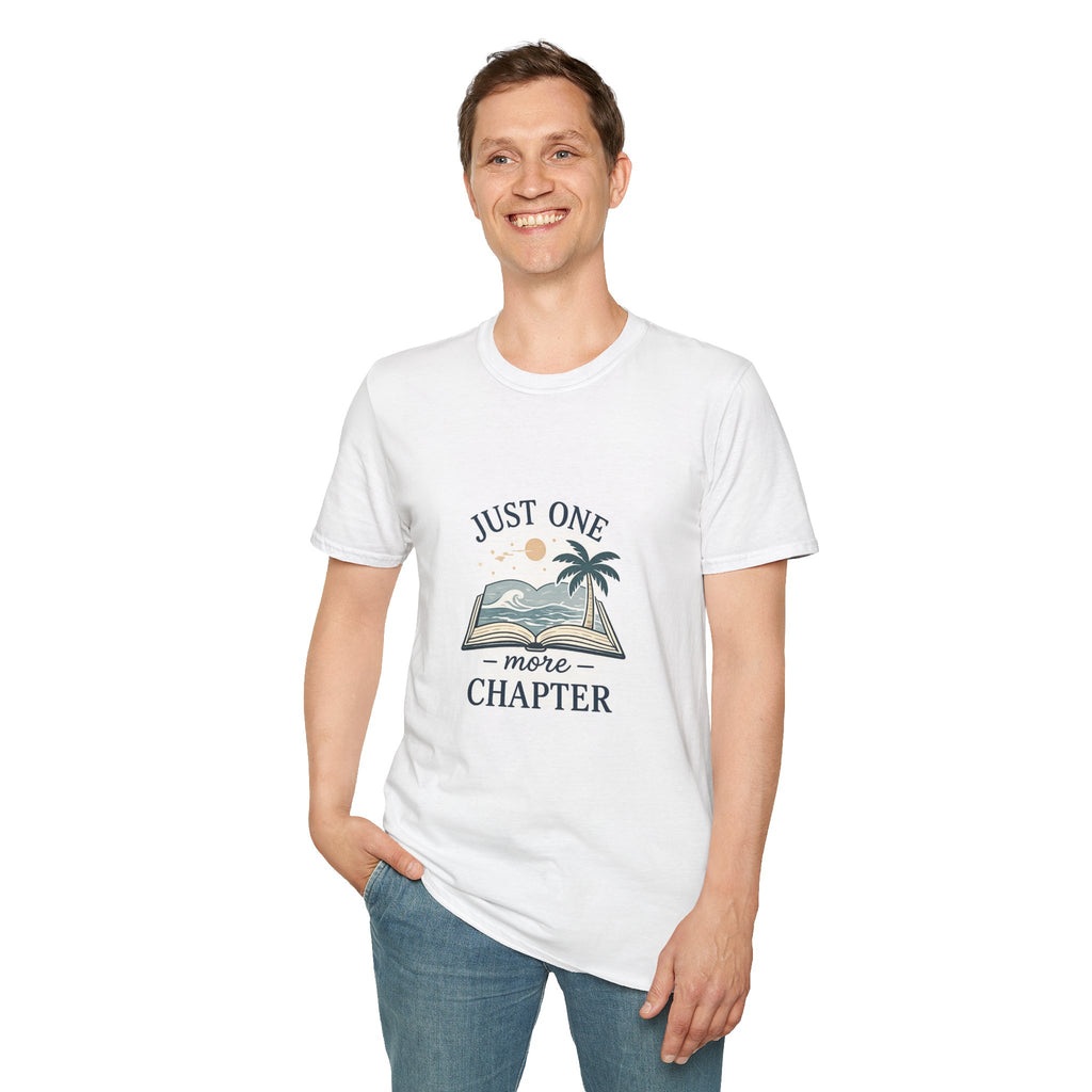T‑Shirt — “Just One More Chapter” Beach Reading Graphic Tee