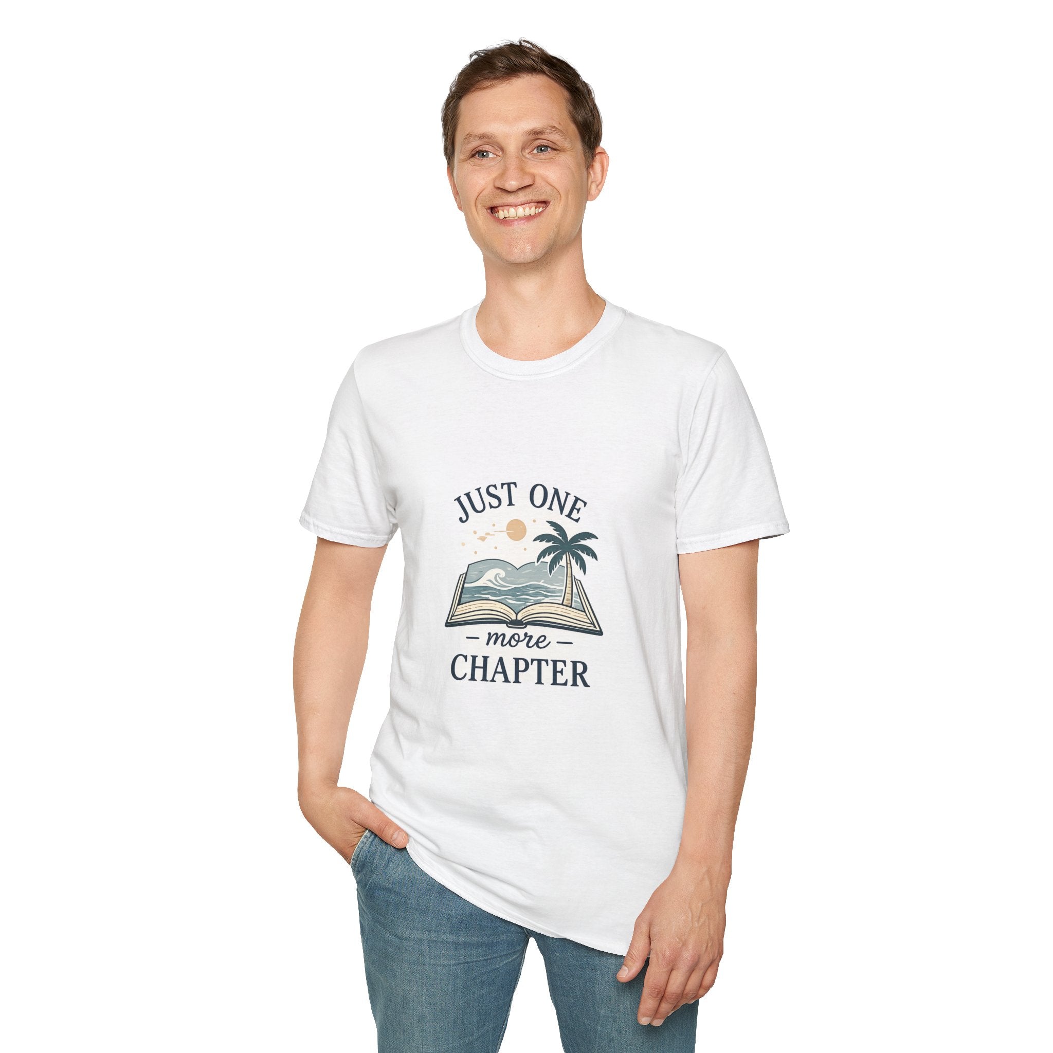 T‑Shirt — “Just One More Chapter” Beach Reading Graphic Tee
