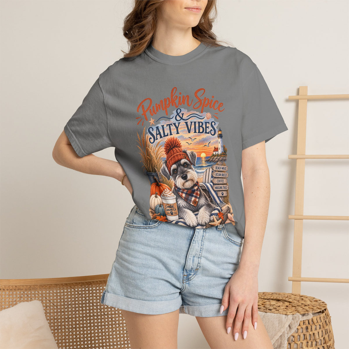 Pumpkin Spice & Salty Vibes T-Shirt
