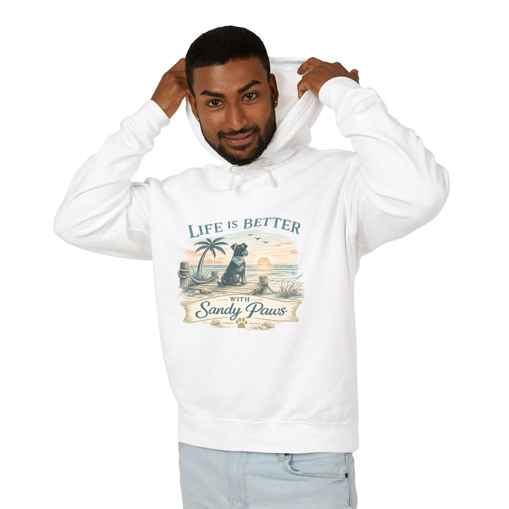 Life Is Better With Sandy Paws Hoodie