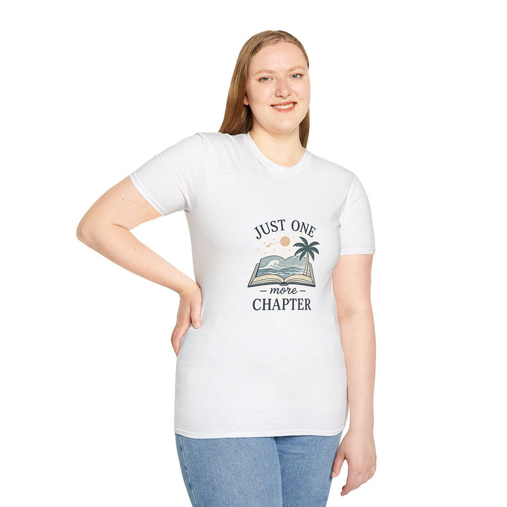 T‑Shirt — “Just One More Chapter” Beach Reading Graphic Tee