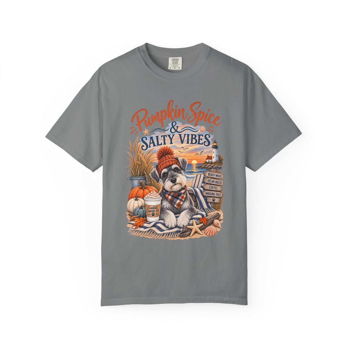 Pumpkin Spice & Salty Vibes T-Shirt