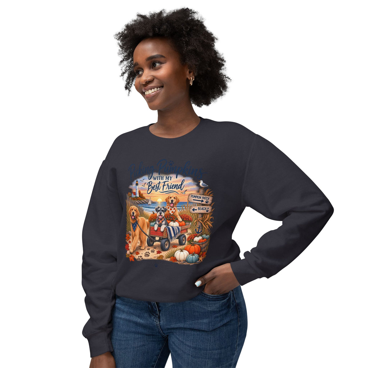 Pumpkin Patch with My Best Friend Sweatshirt