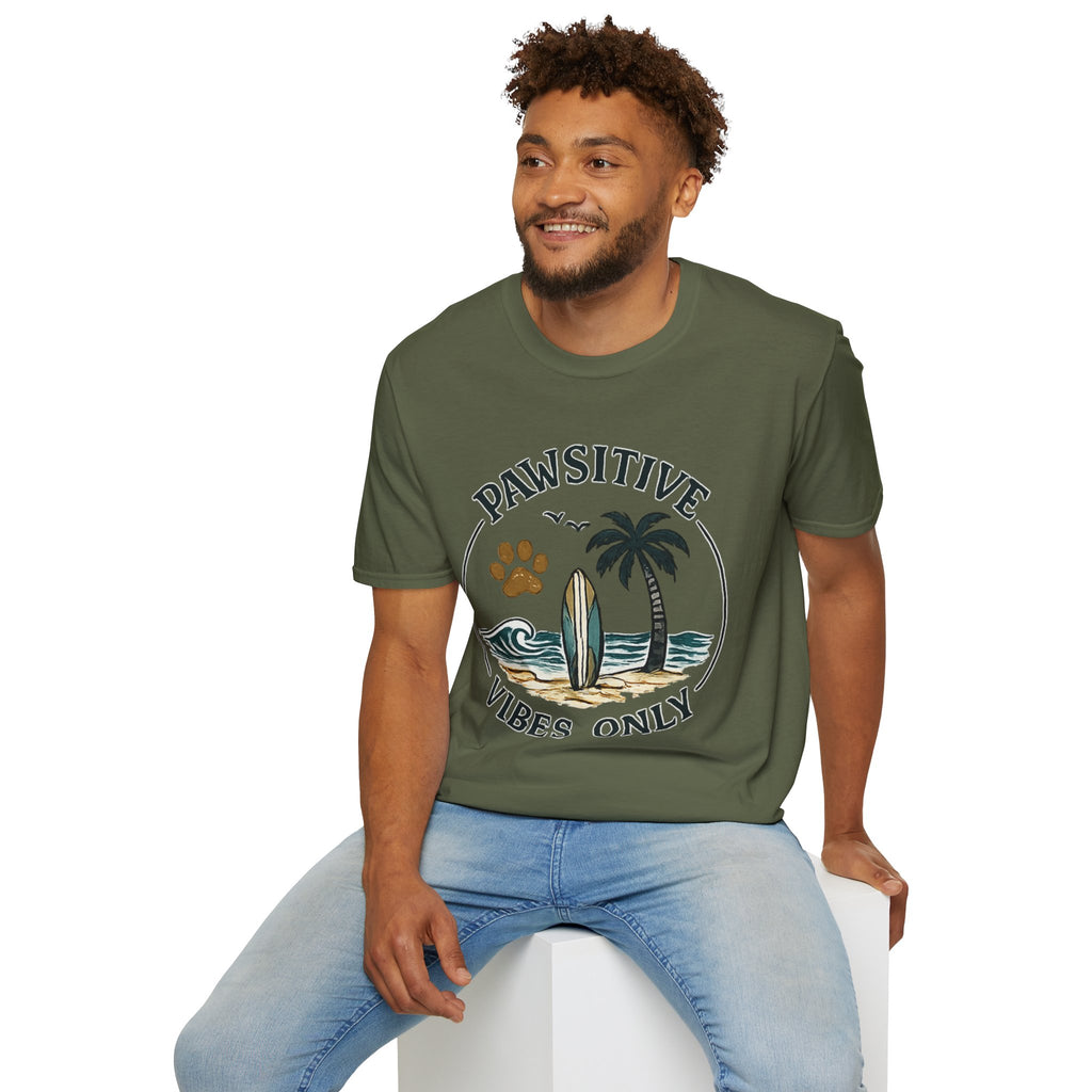 Pawsitive Vibes Only T-Shirt