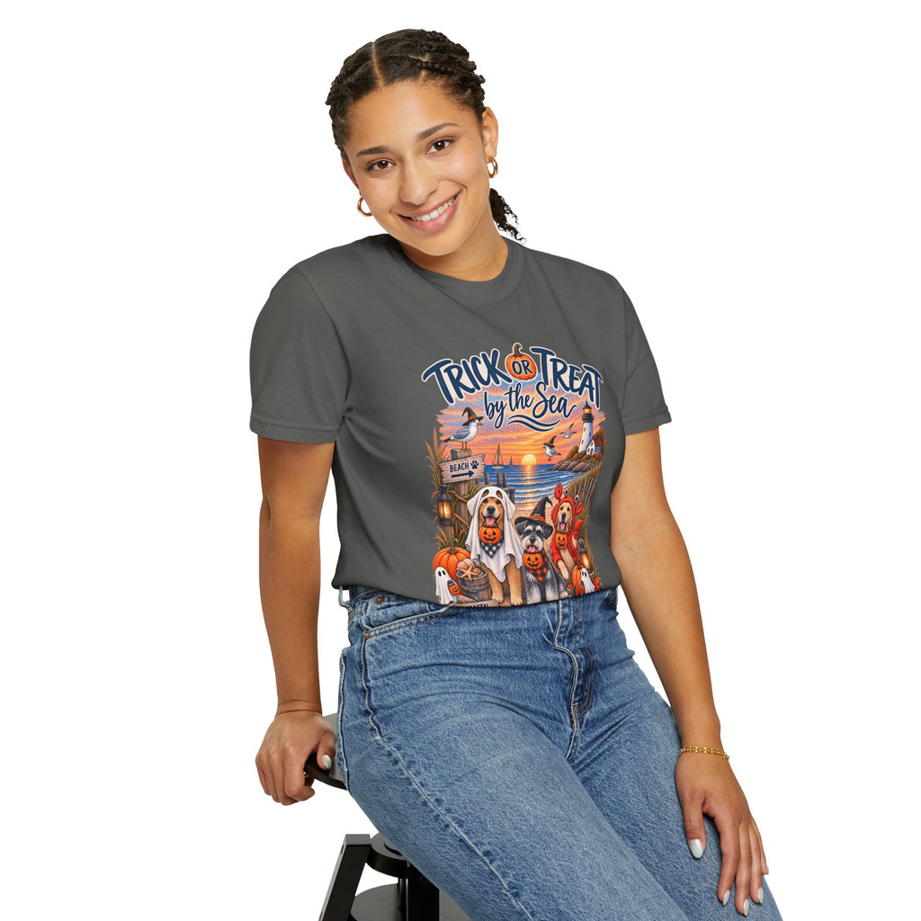 Halloween 'Trick or Treat by the Sea' T-Shirt