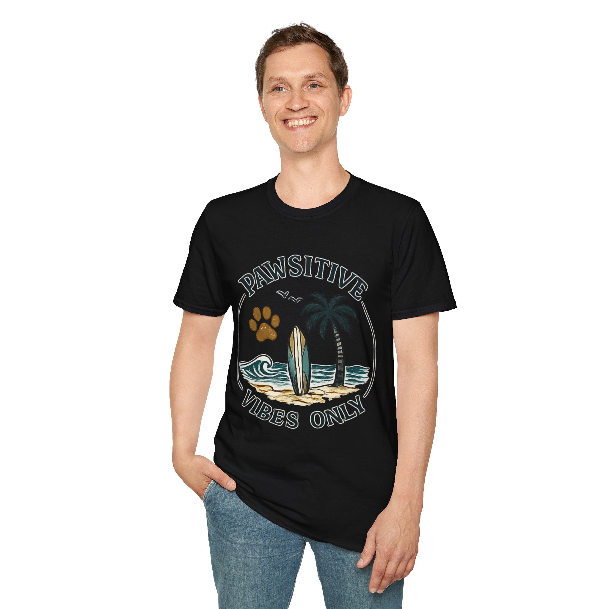 Pawsitive Vibes Only T-Shirt
