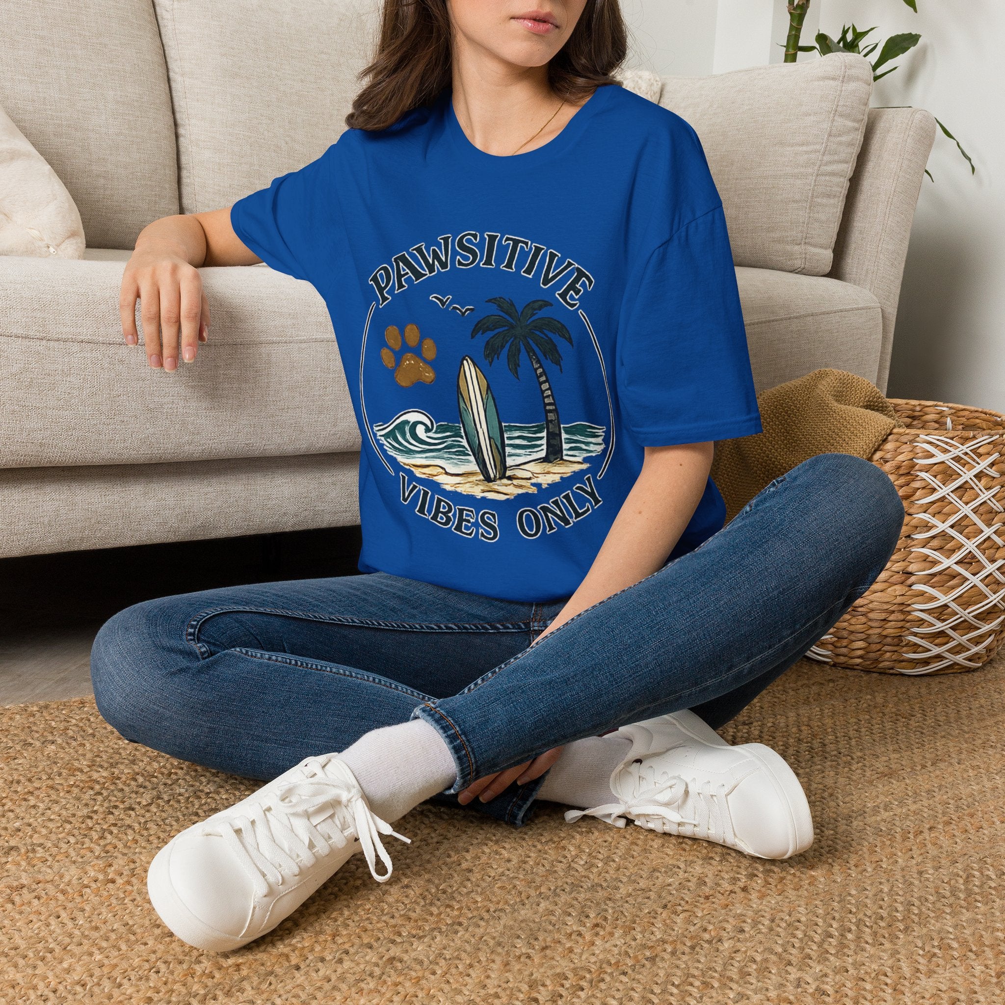 Pawsitive Vibes Only T-Shirt