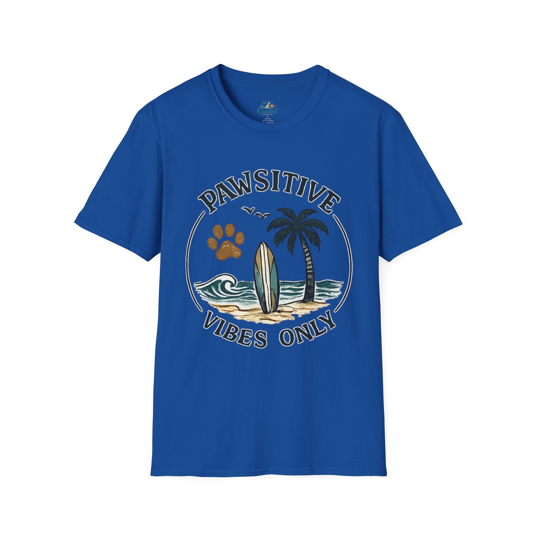 Pawsitive Vibes Only T-Shirt