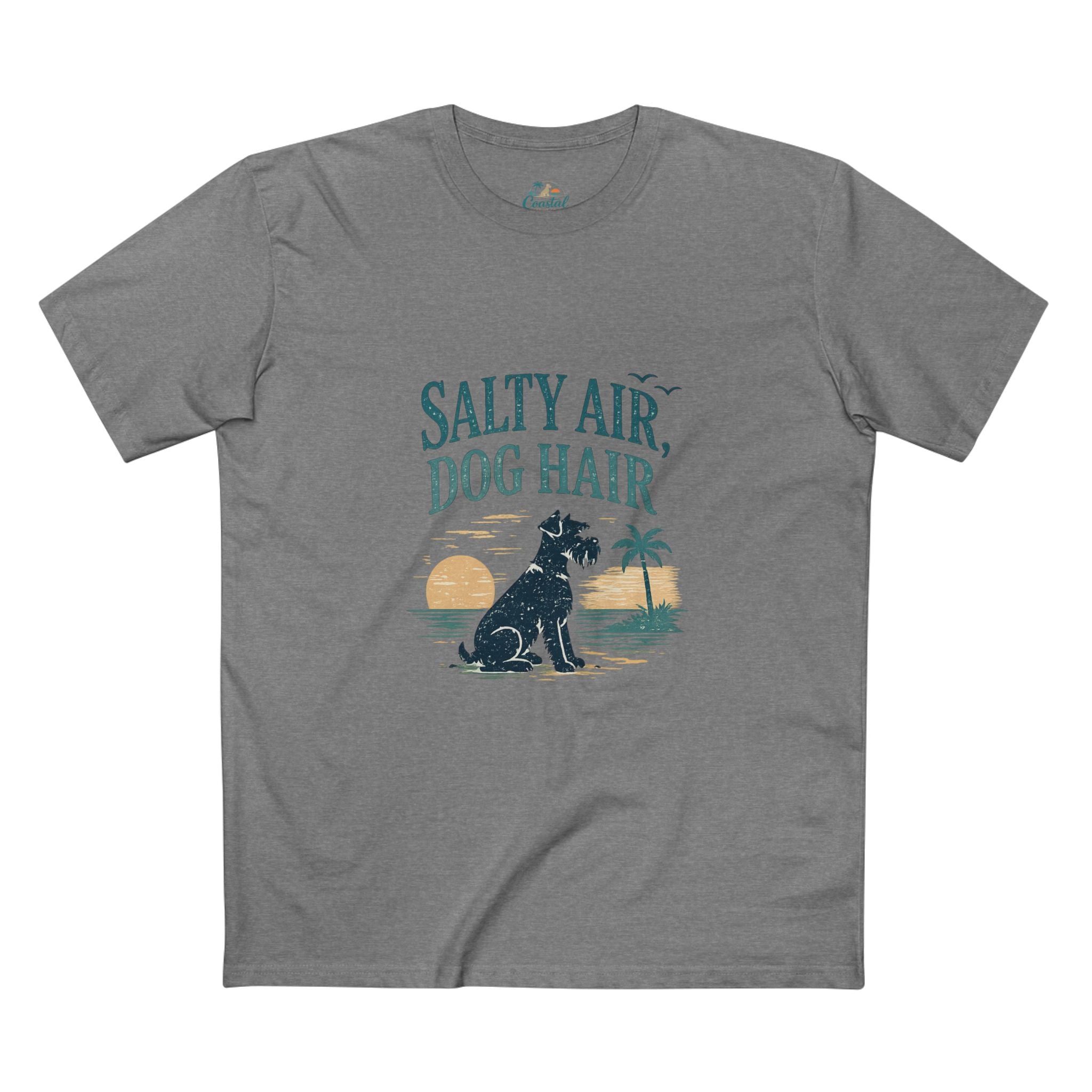 Salty Air Dog Hair Tee — Beach Dog Lover T-Shirt