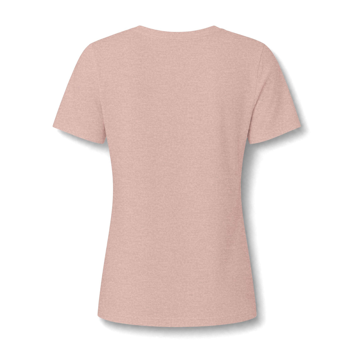 Coastal Dog Mom V-Neck Tee — Beachy Paw Print Women’s Shirt
