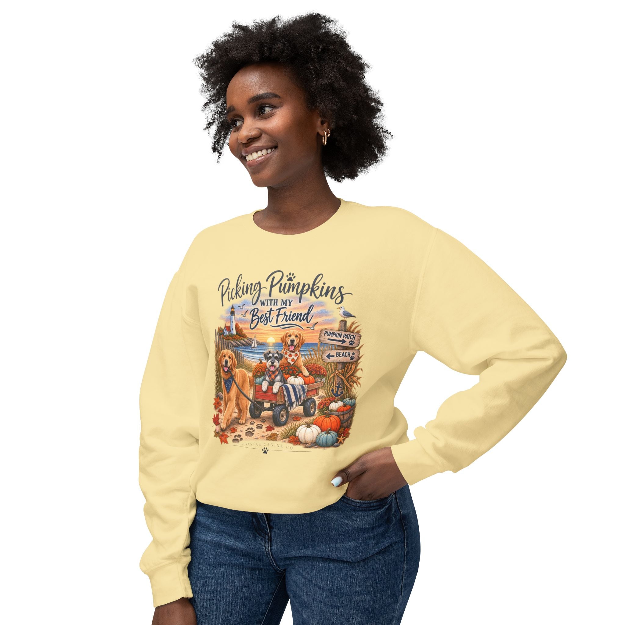 Pumpkin Patch with My Best Friend Sweatshirt