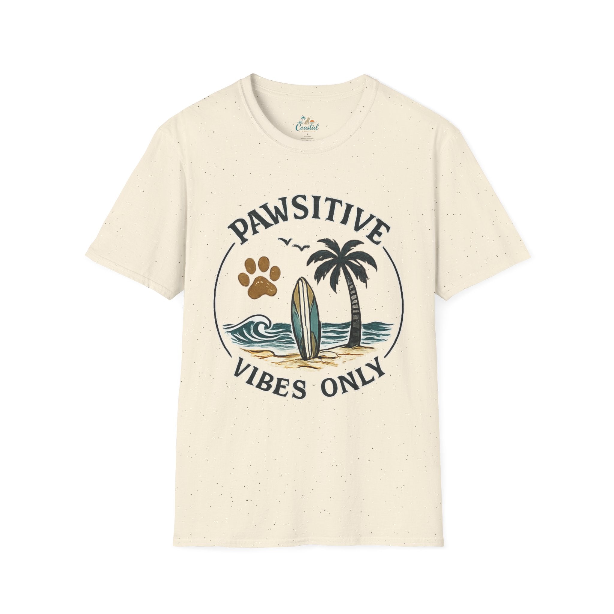 Pawsitive Vibes Only T-Shirt