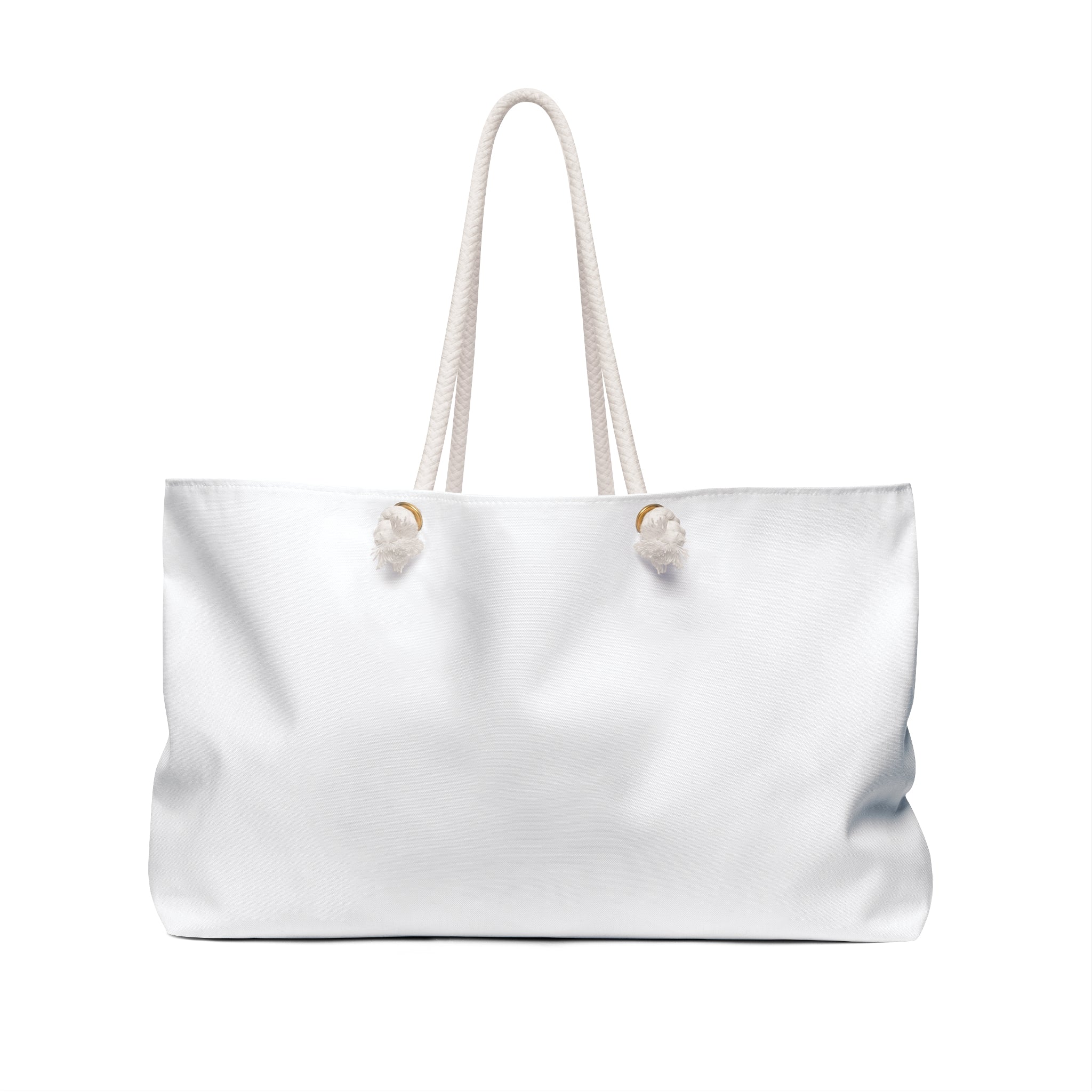 Weekender Bag - "Life Is Better With Sandy Paws" Beach Tote for Dog Lovers