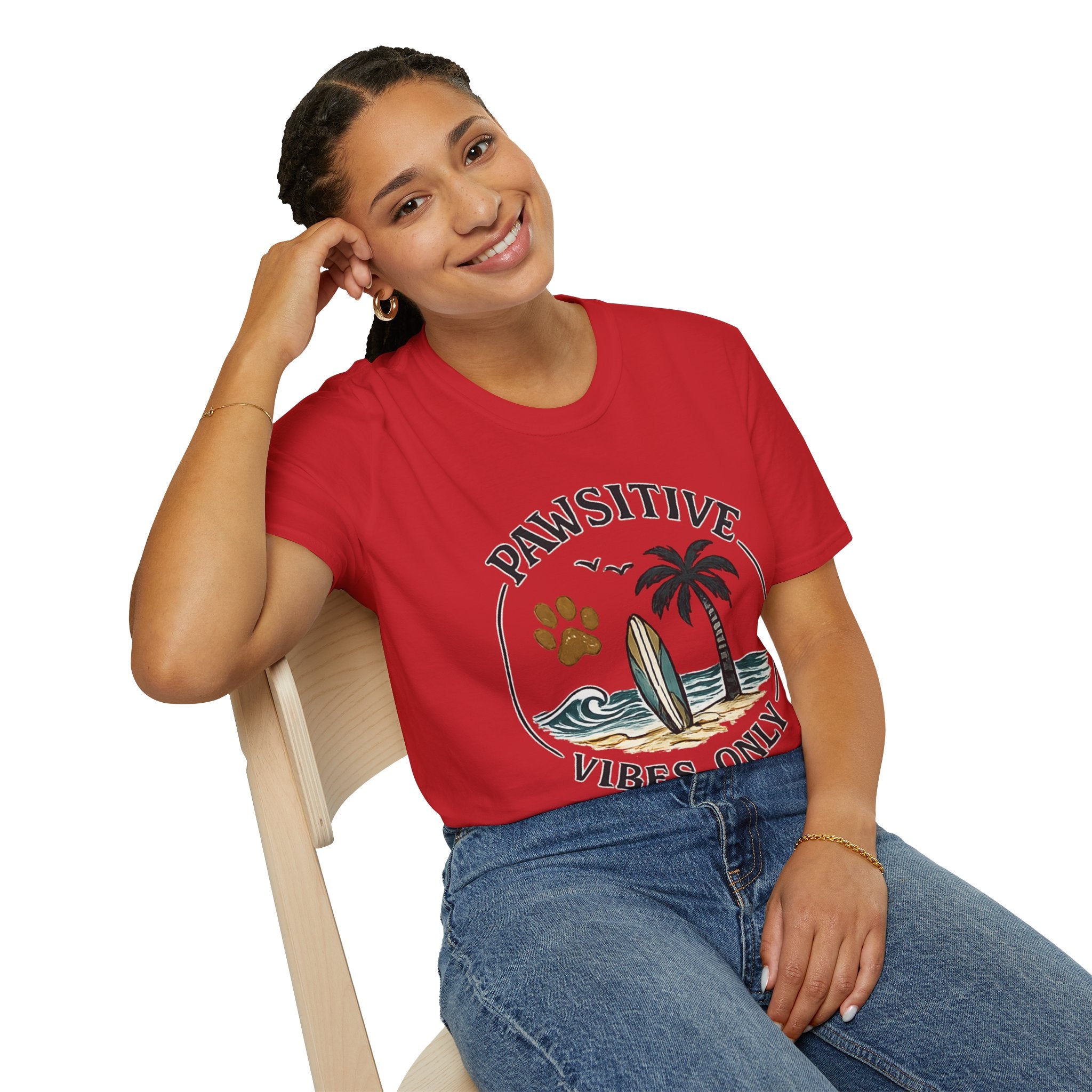 Pawsitive Vibes Only T-Shirt