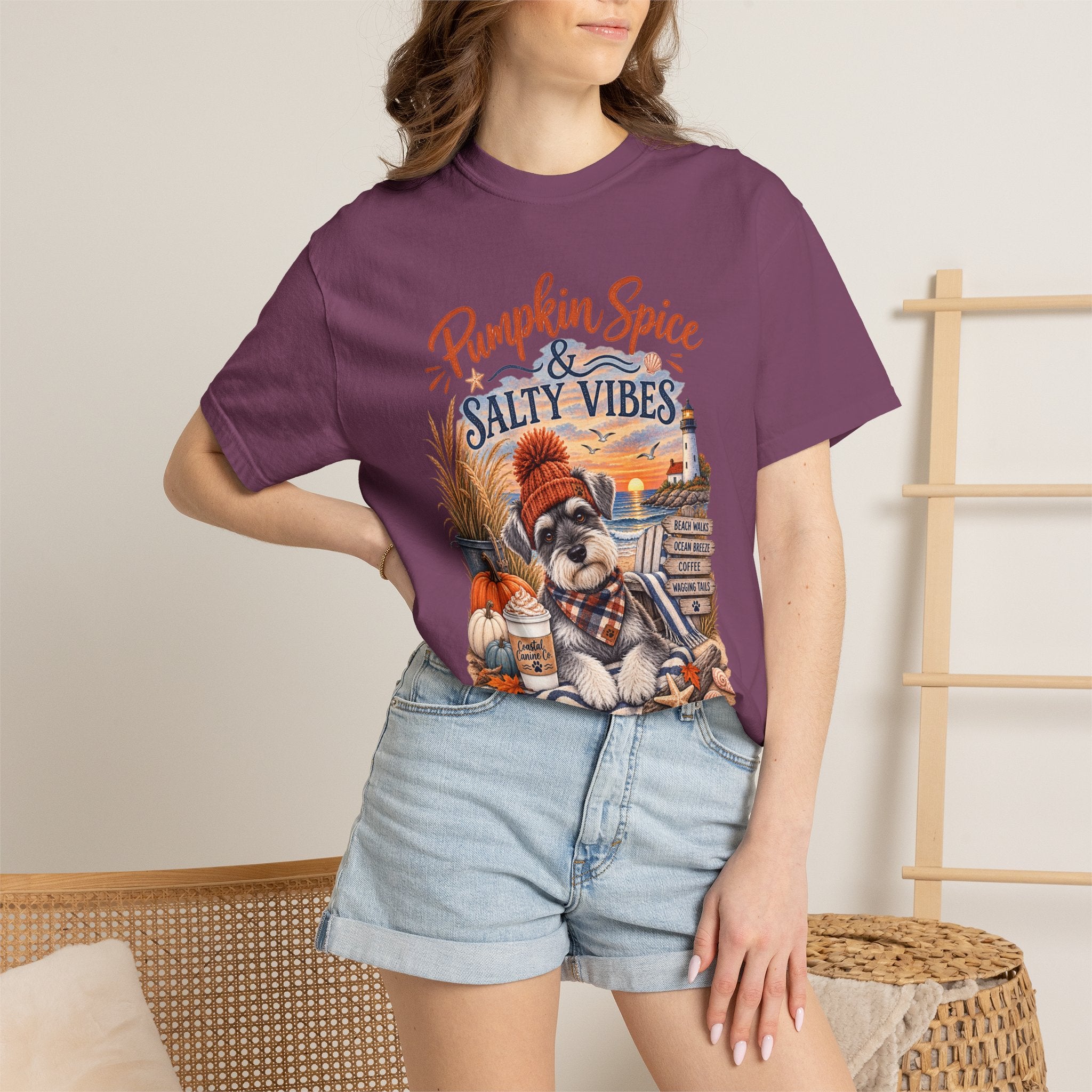 Pumpkin Spice & Salty Vibes T-Shirt
