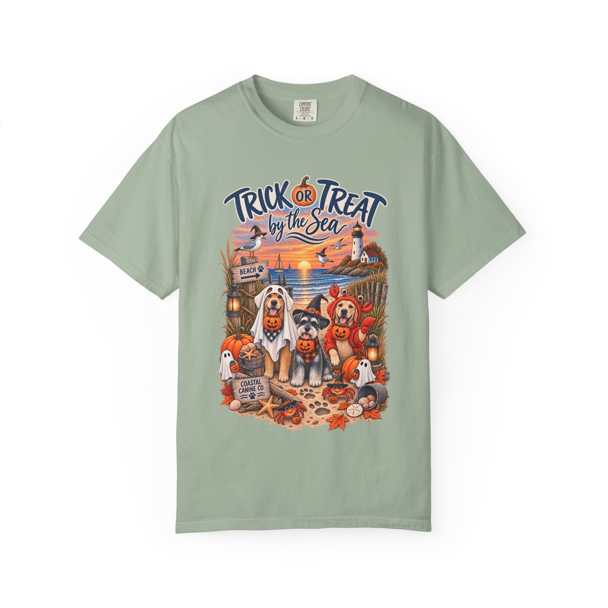 Halloween 'Trick or Treat by the Sea' T-Shirt