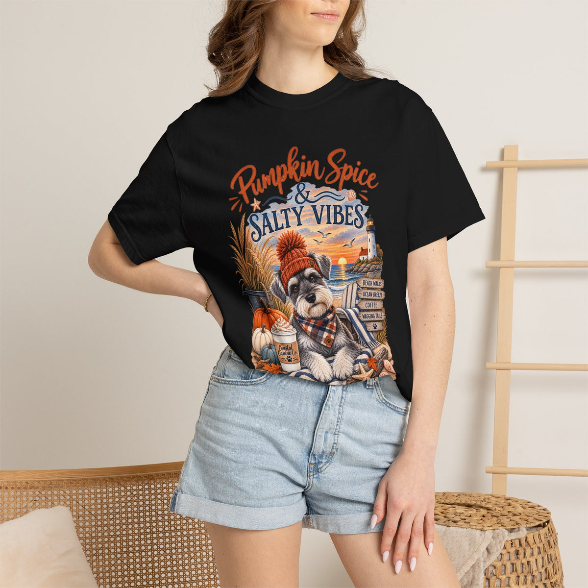 Pumpkin Spice & Salty Vibes T-Shirt