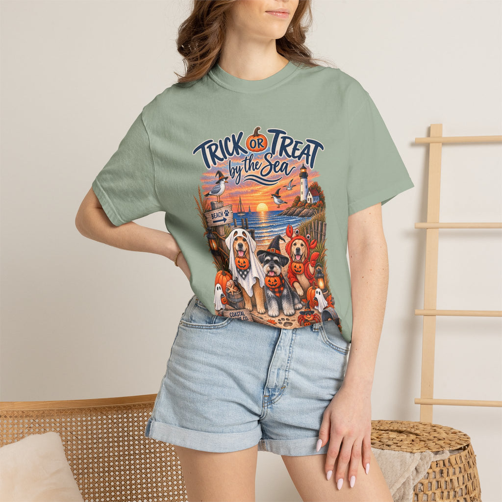 Halloween 'Trick or Treat by the Sea' T-Shirt