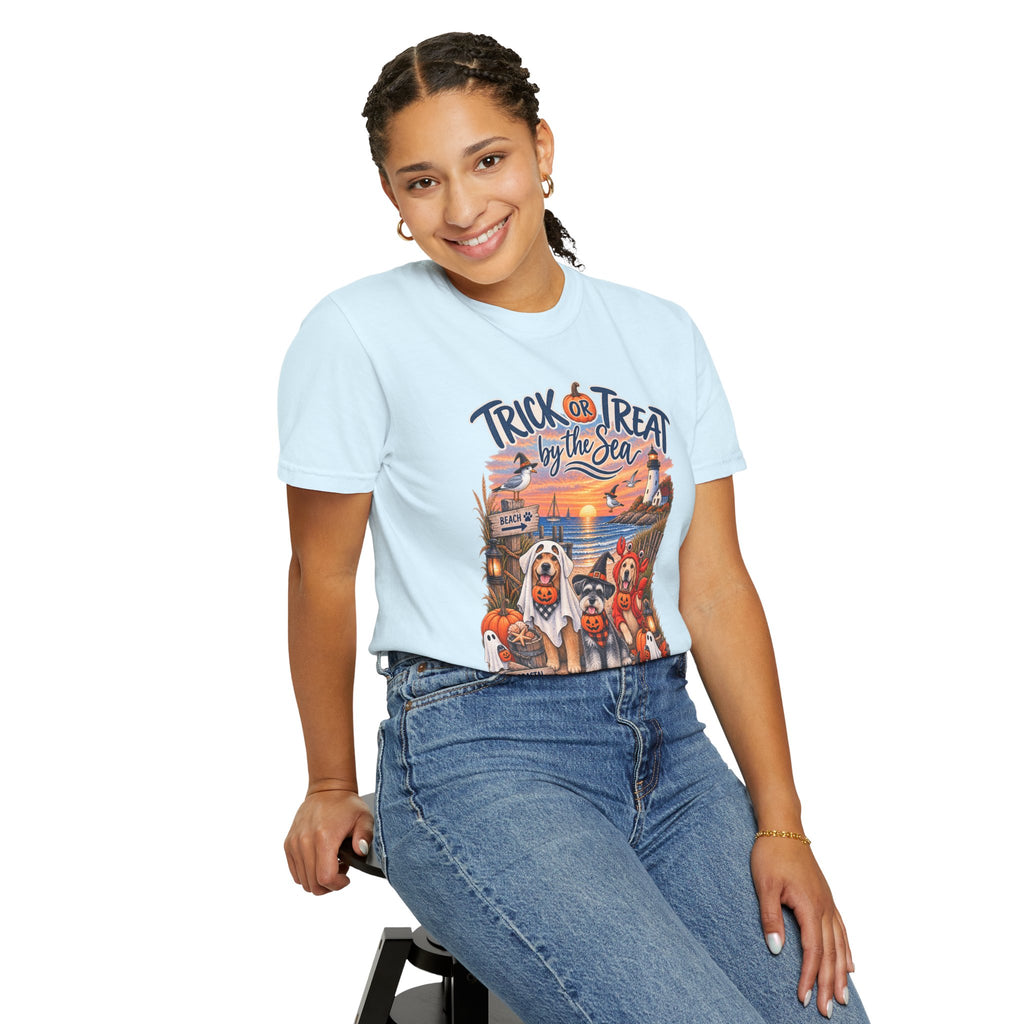 Halloween 'Trick or Treat by the Sea' T-Shirt
