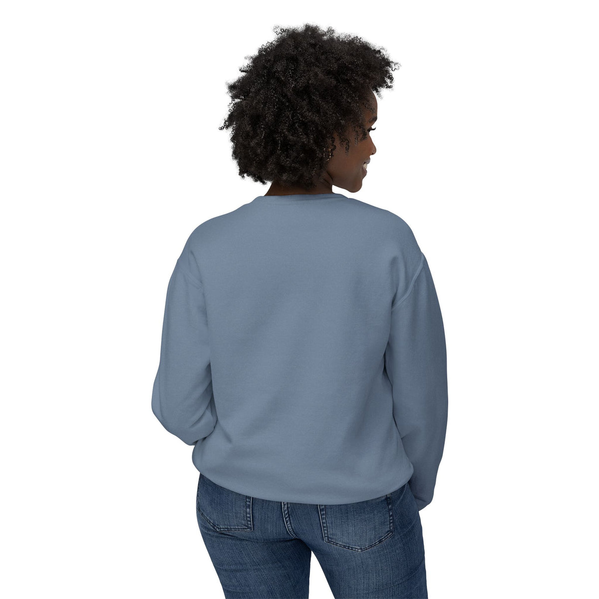 Sweater Weather & Salty Air Crewneck Sweatshirt — Coastal Fall Sunset Design