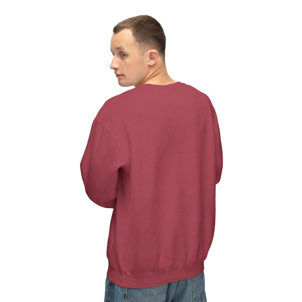 Sweater Weather & Salty Air Crewneck Sweatshirt — Coastal Fall Sunset Design