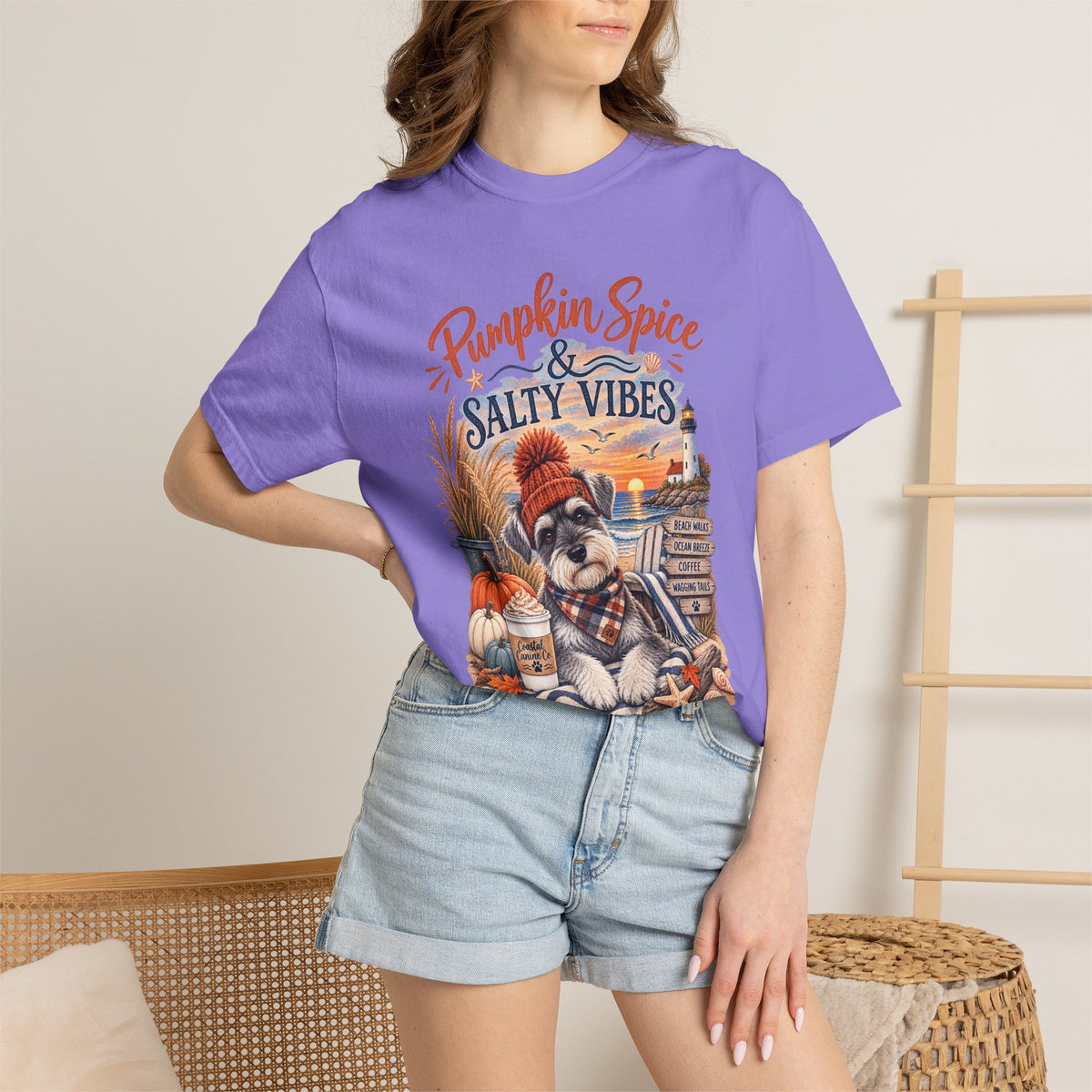 Pumpkin Spice & Salty Vibes T-Shirt