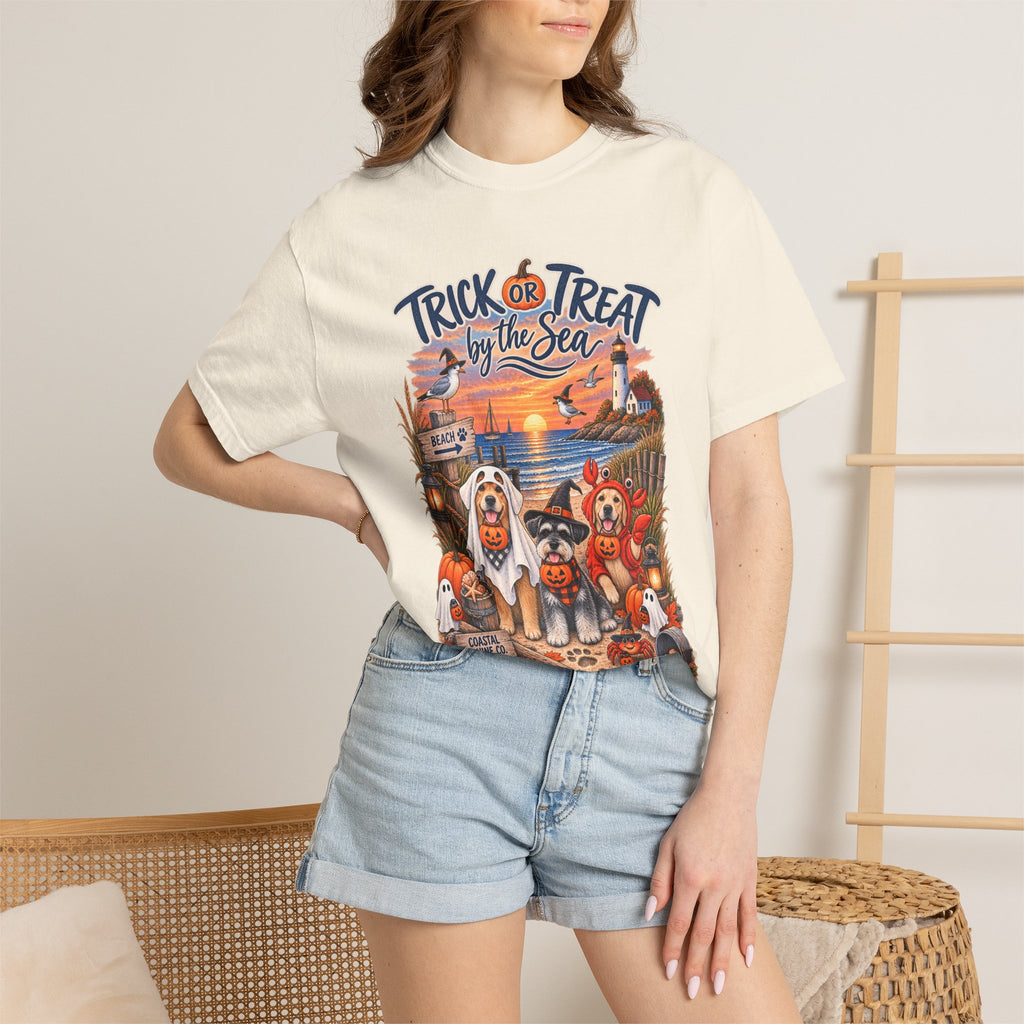 Halloween 'Trick or Treat by the Sea' T-Shirt