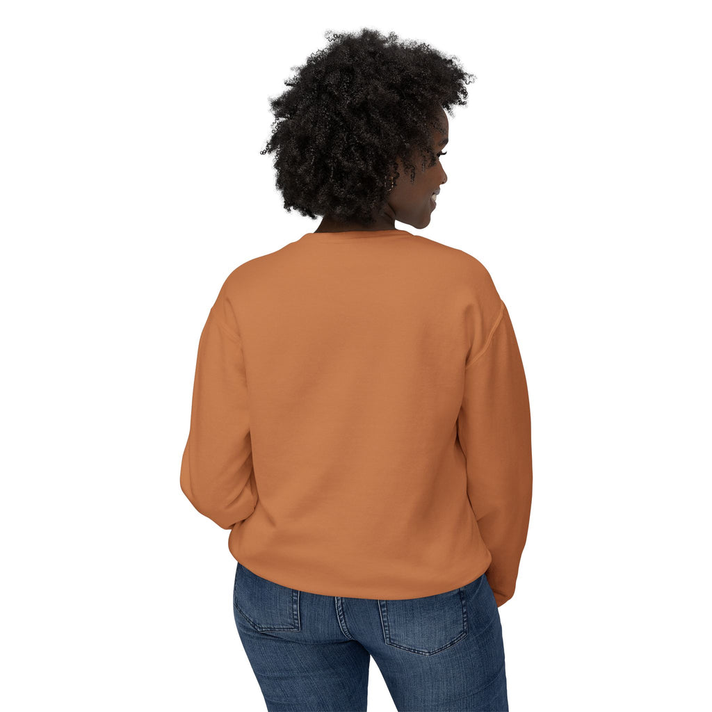 Sweater Weather & Salty Air Crewneck Sweatshirt — Coastal Fall Sunset Design