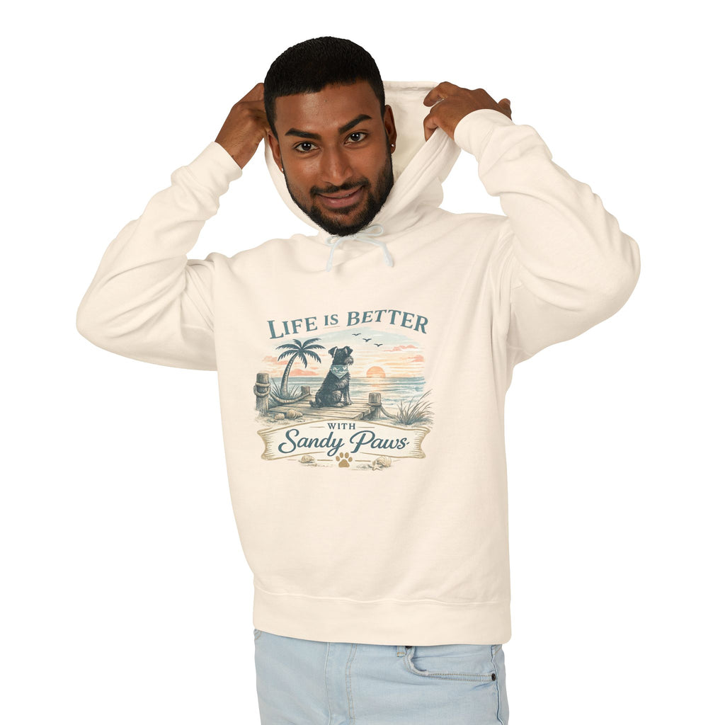 Life Is Better With Sandy Paws Hoodie
