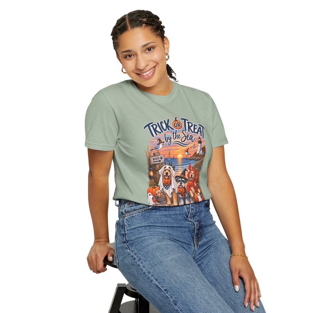 Halloween 'Trick or Treat by the Sea' T-Shirt