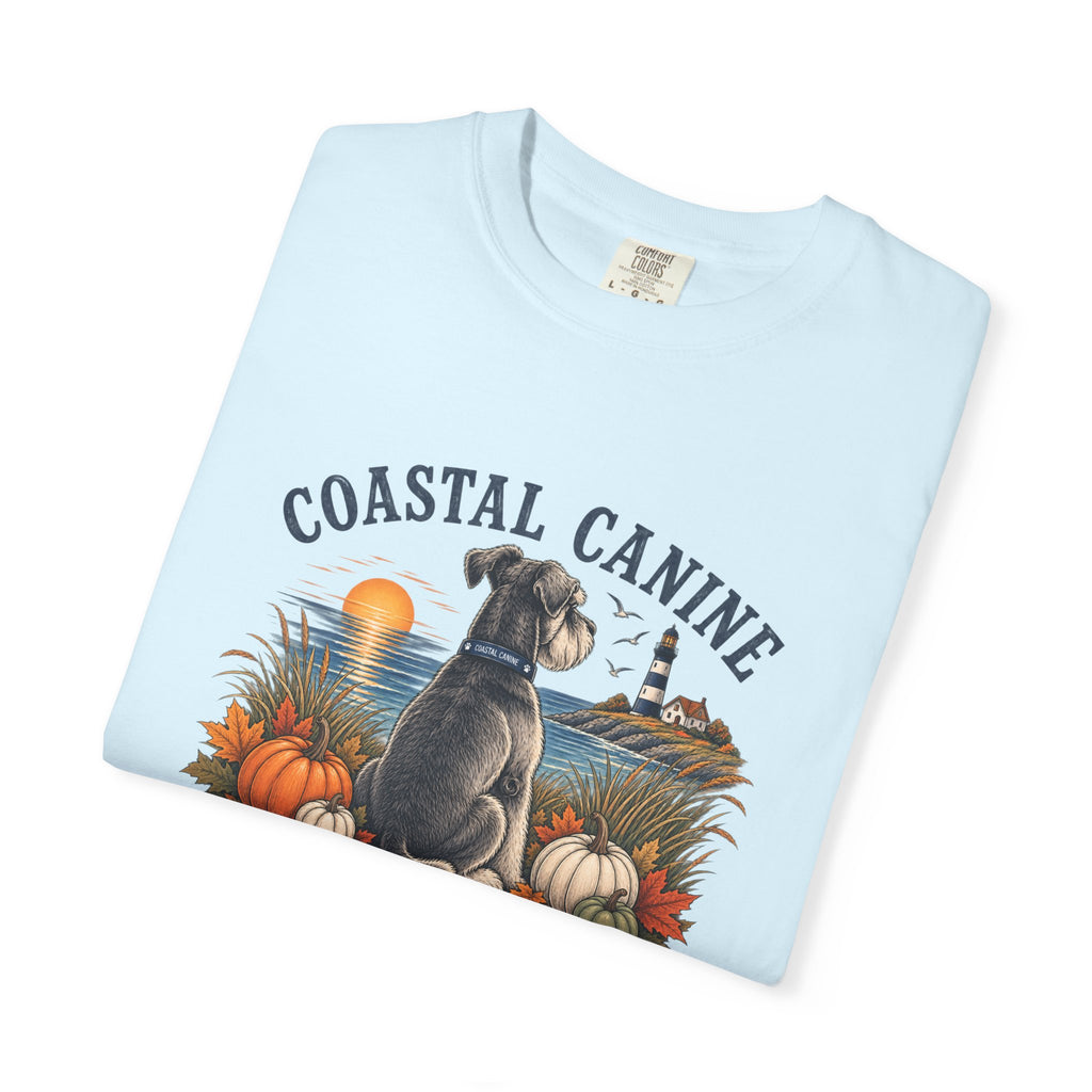 Coastal Canine T-Shirt — Salty Paws & Autumn Days Beach Dog Tee