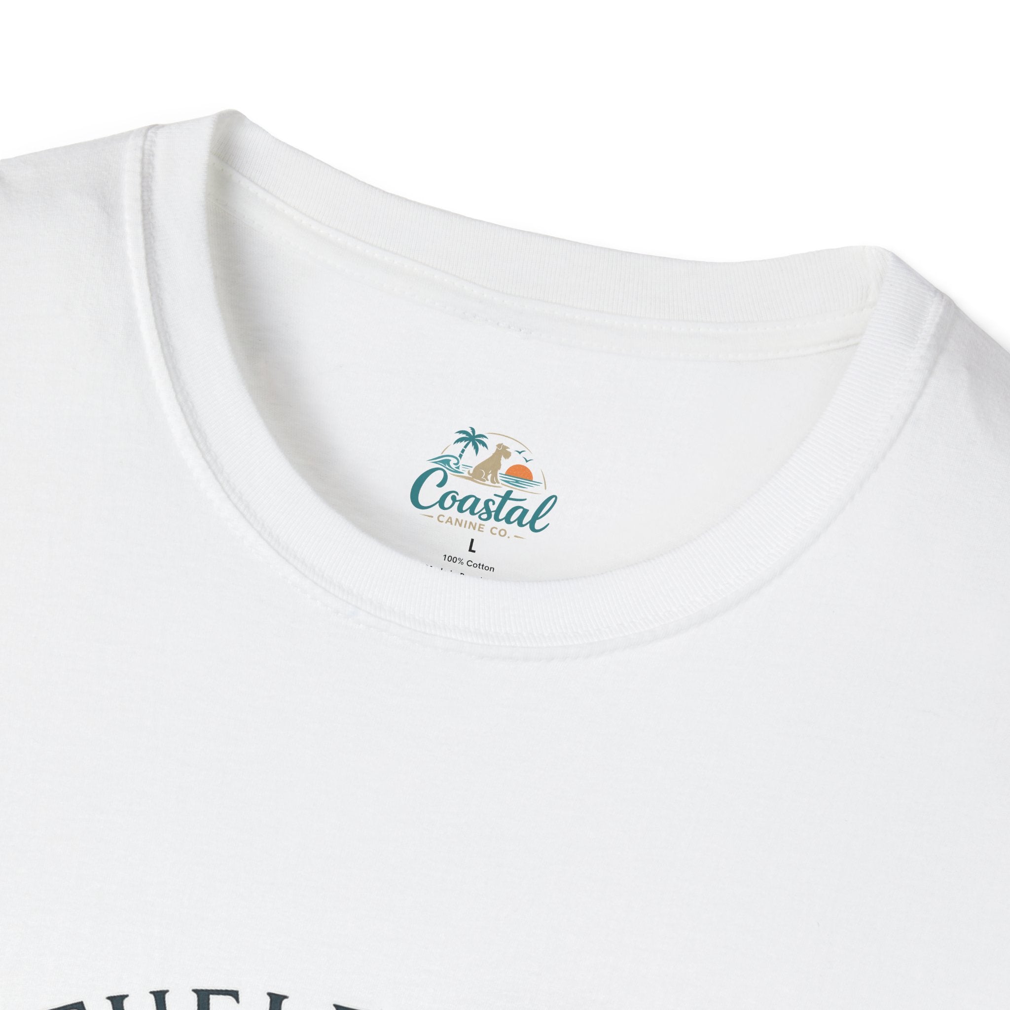 Fueled by Coffee & Dog Cuddles T-Shirt — Cute Coffee Lover Tee for Dog Moms
