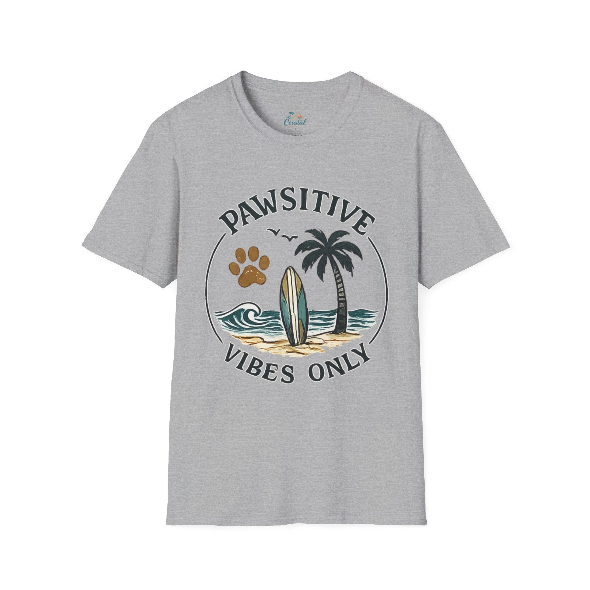 Pawsitive Vibes Only T-Shirt