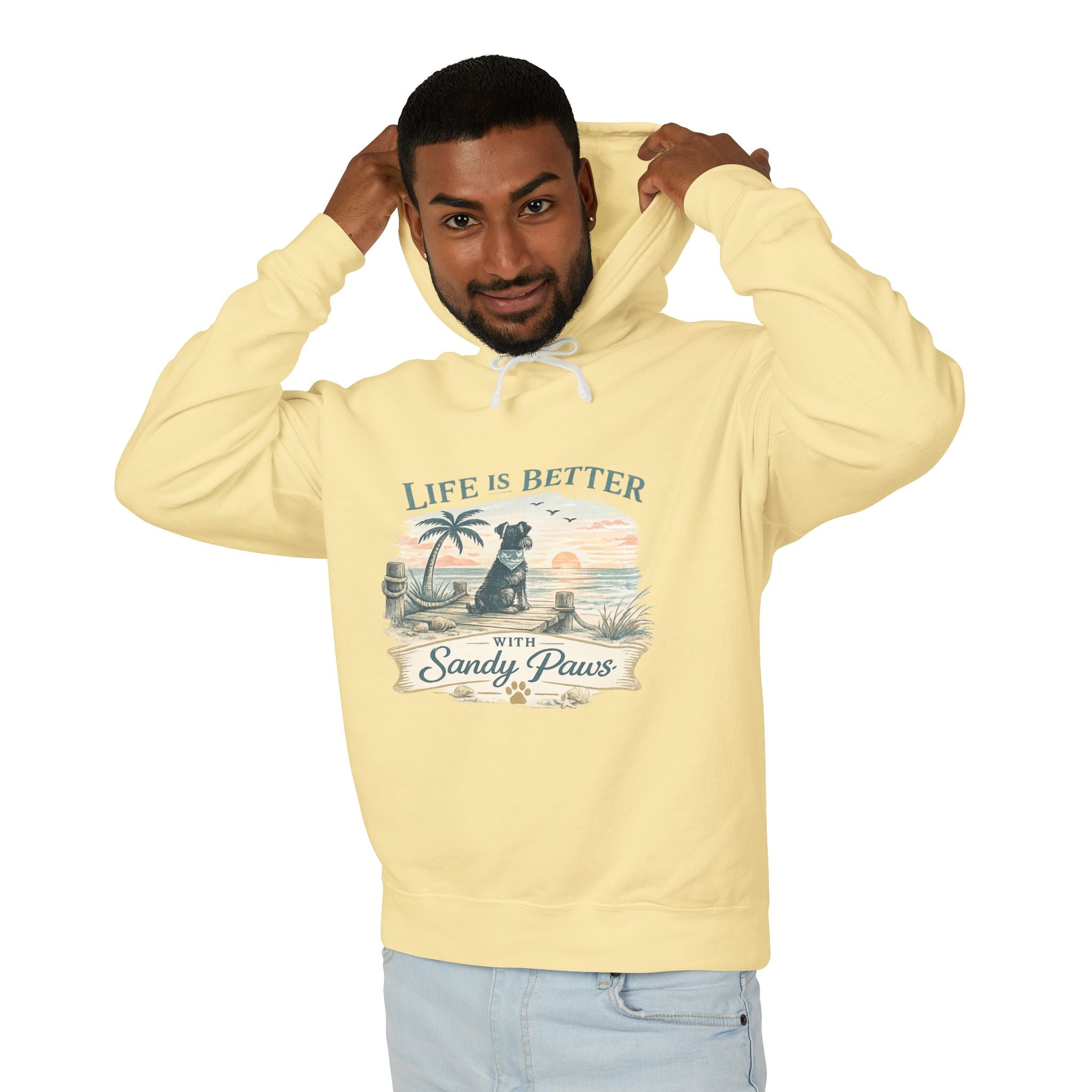 Life Is Better With Sandy Paws Hoodie