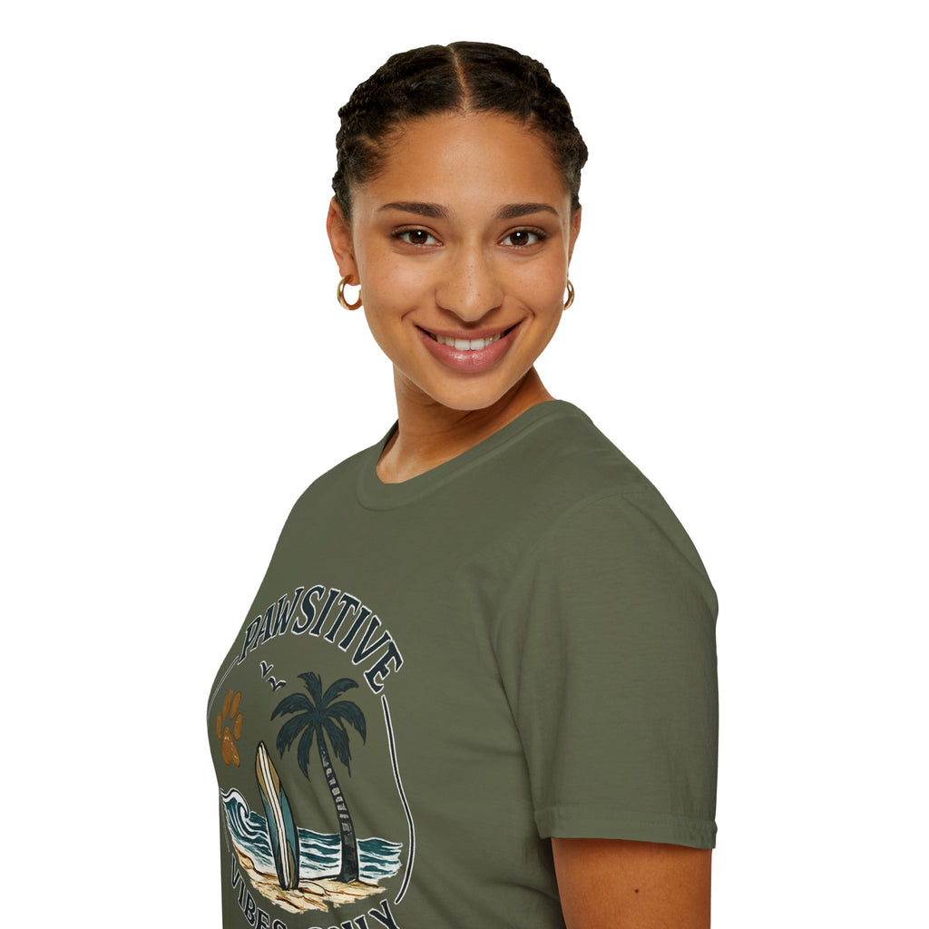Pawsitive Vibes Only T-Shirt